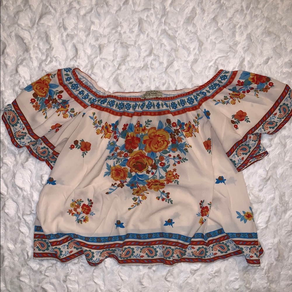 Off the shoulder top